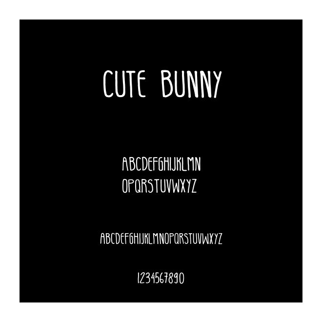 Cute  Bunny
