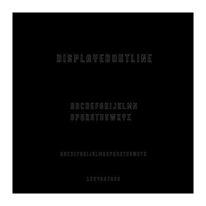 DISPLAYEDoutline