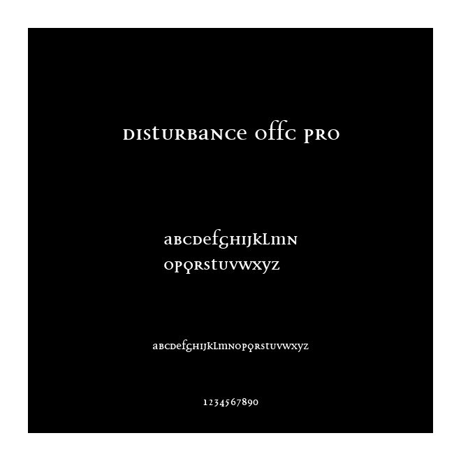 Disturbance Offc Pro