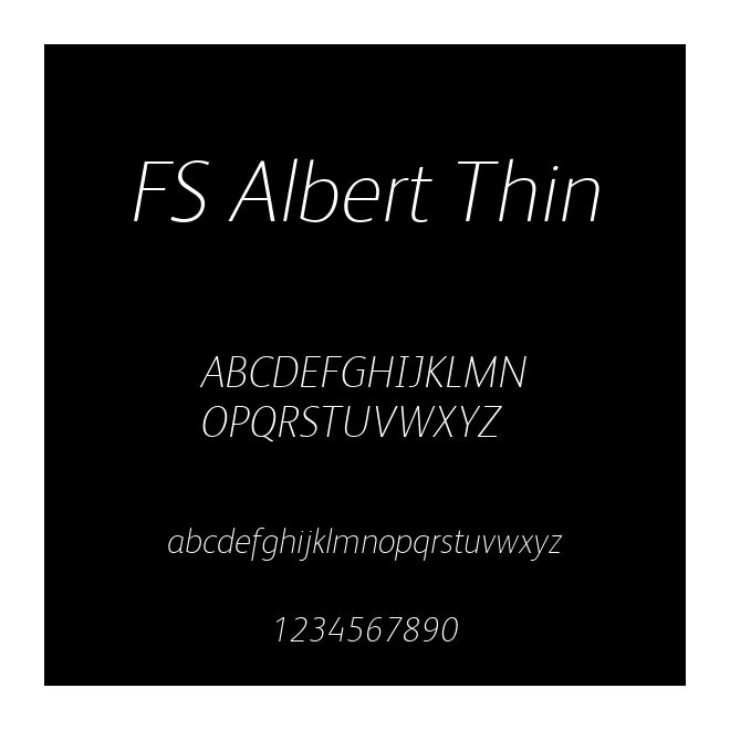 FS Albert Thin