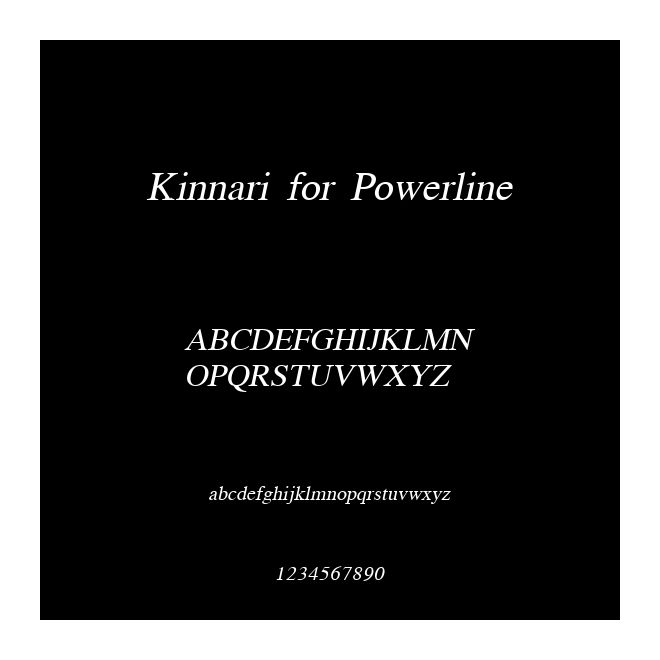 Kinnari for Powerline