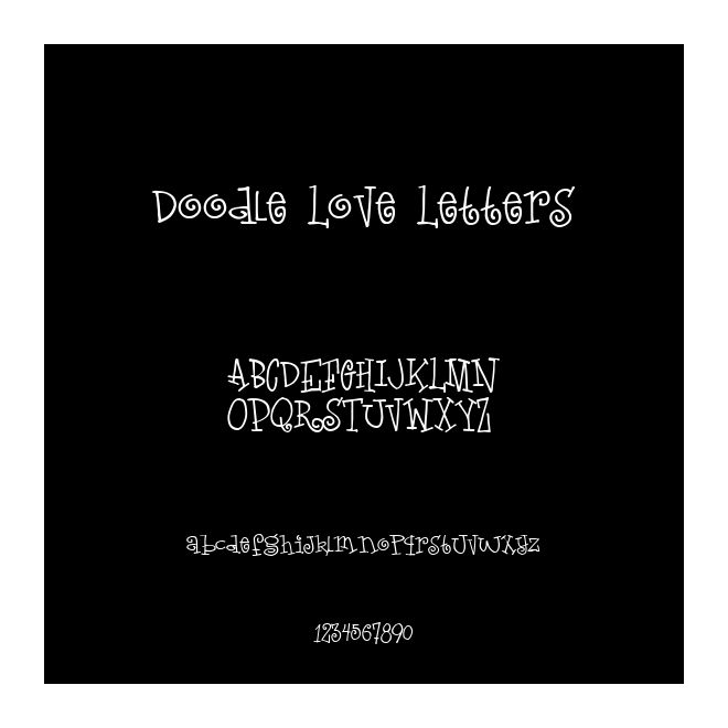 Doodle Love Letters