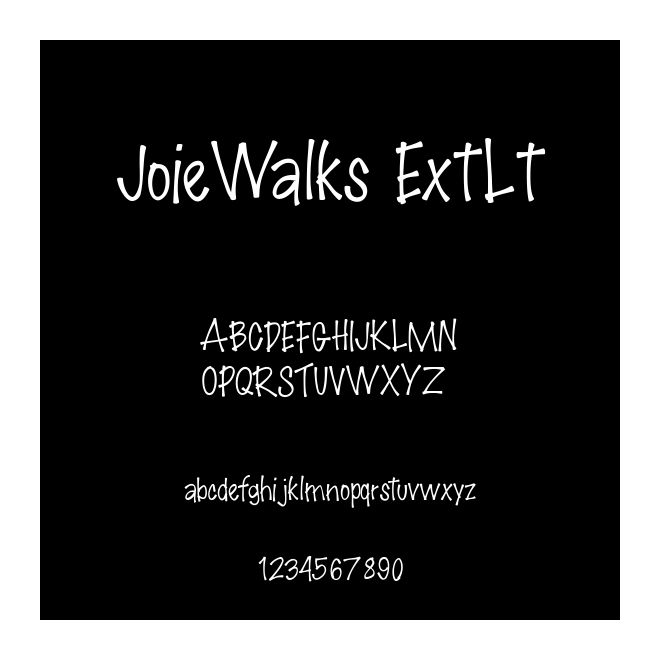 JoieWalks ExtLt