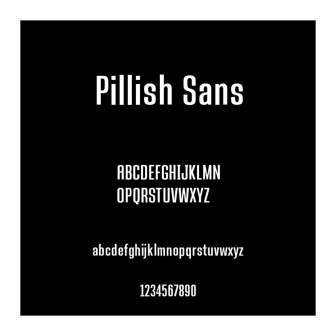 Pillish Sans