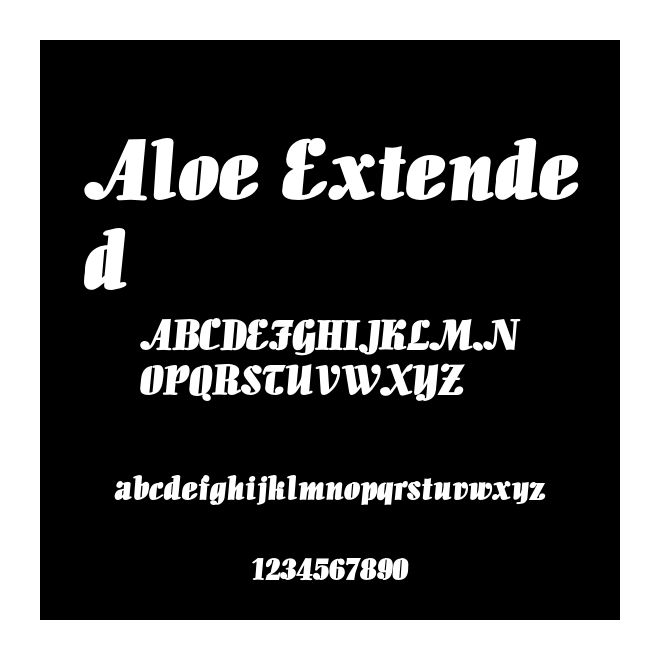 Aloe Extended