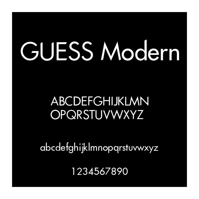 GUESS Modern