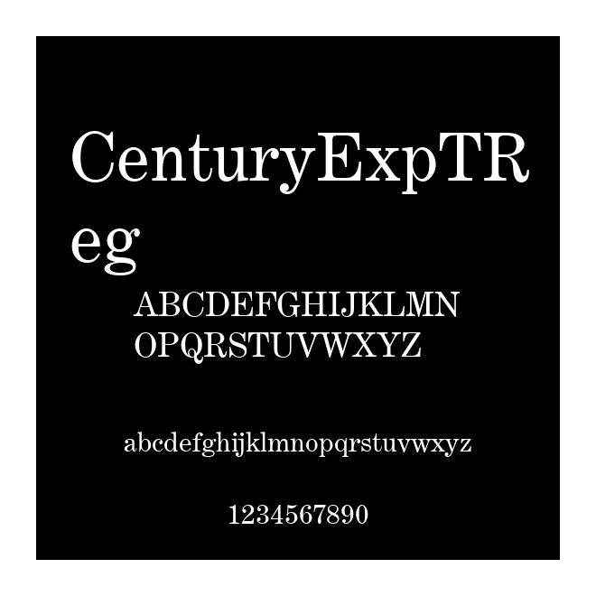 CenturyExpTReg
