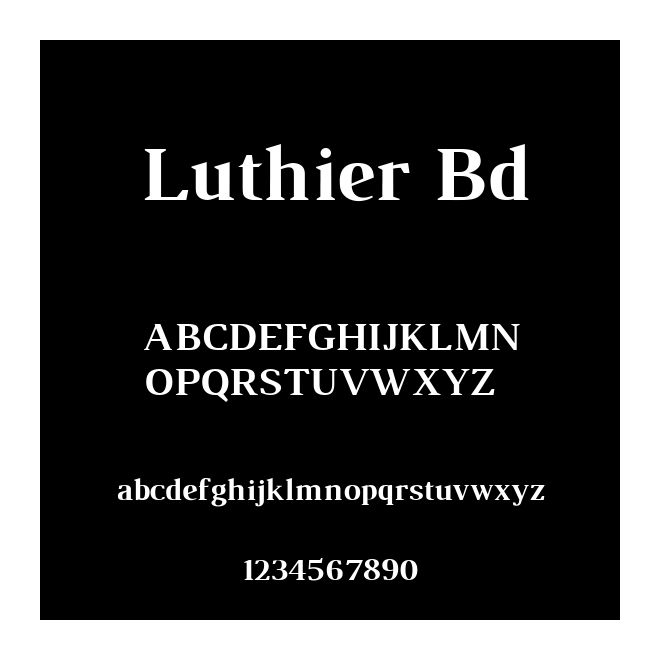 Luthier Bd
