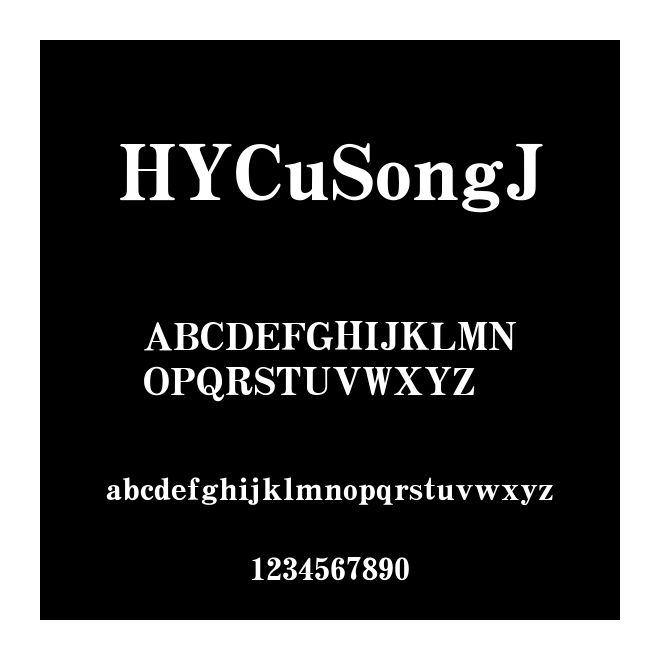 HYCuSongJ