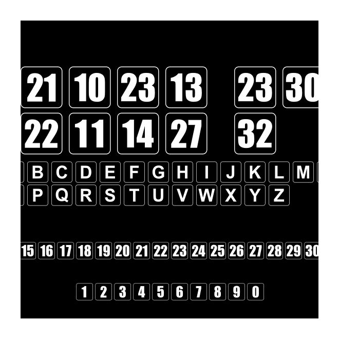 land-number-w