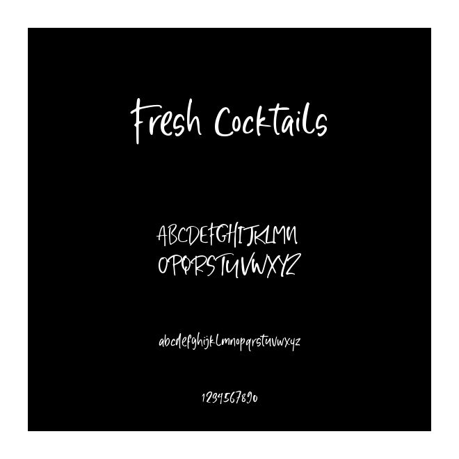 Fresh Cocktails