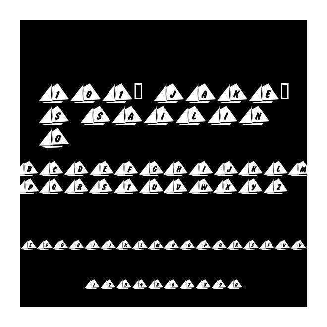 101! Jake's Sailing