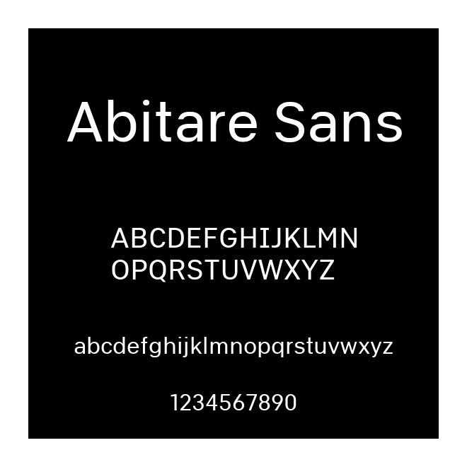 Abitare Sans