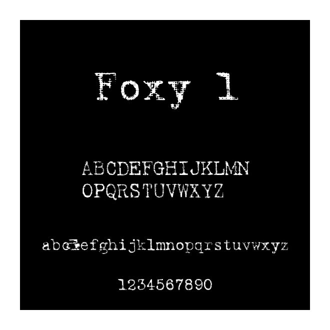 Foxy 1