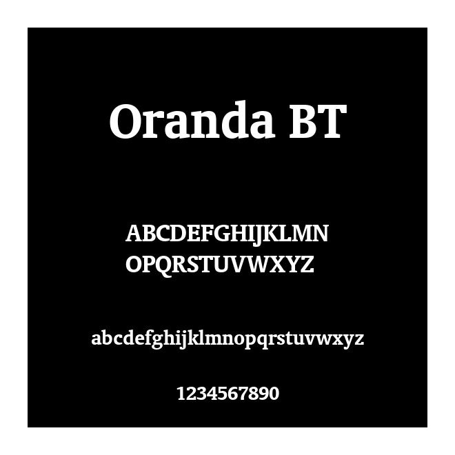 Oranda BT