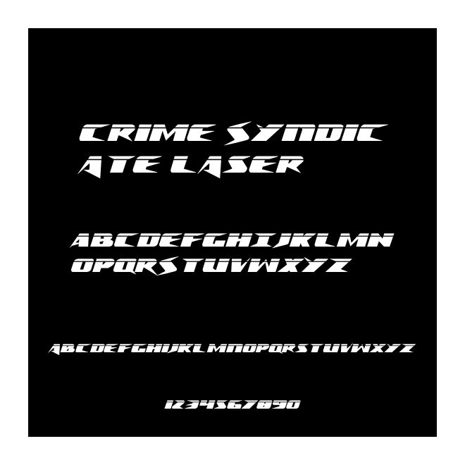 Crime Syndicate Laser