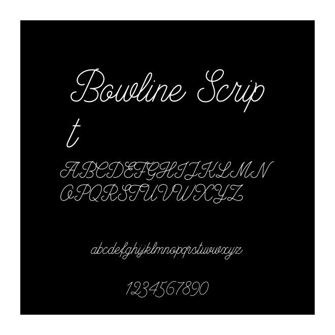 Bowline Script