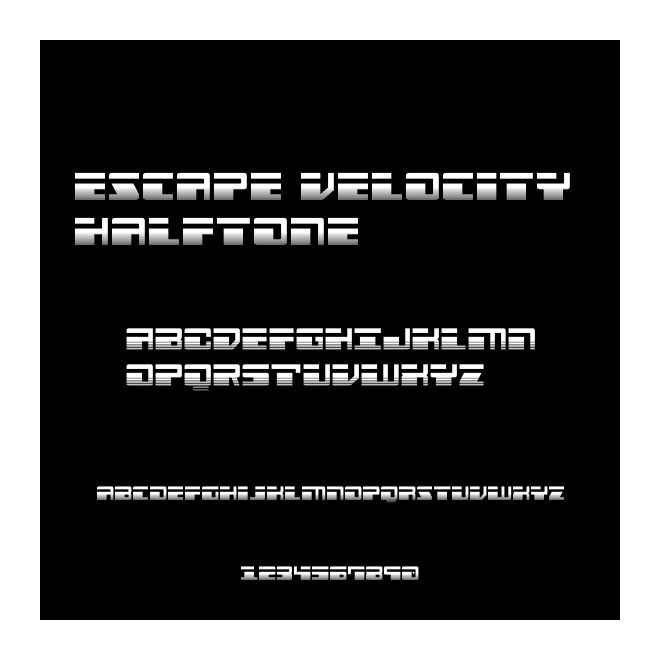 Escape Velocity Halftone