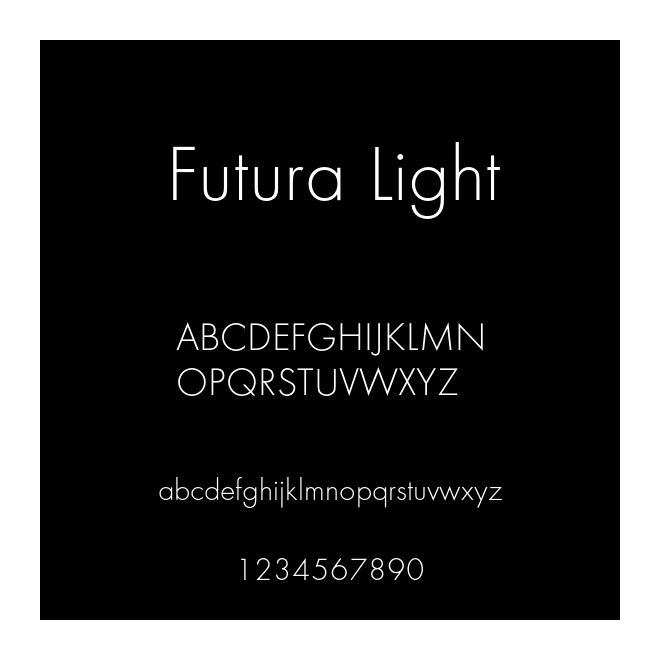 Futura Light