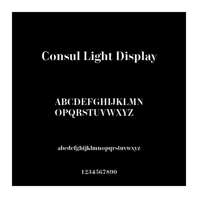 Consul Light Display