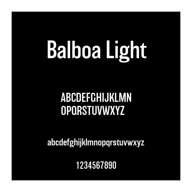 Balboa Light