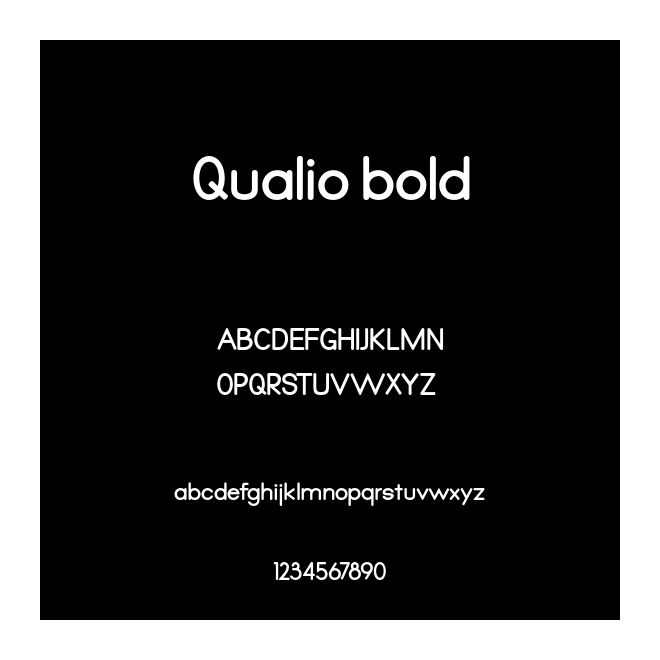 Qualio bold