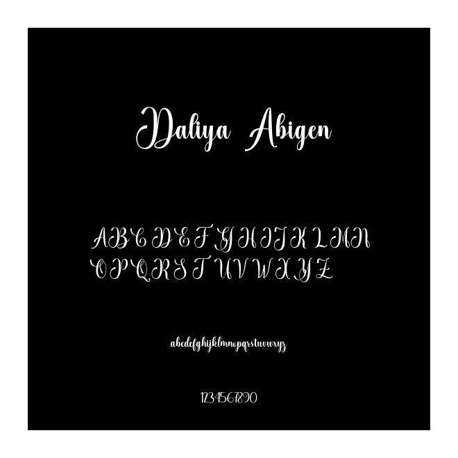 Daliya Abigen