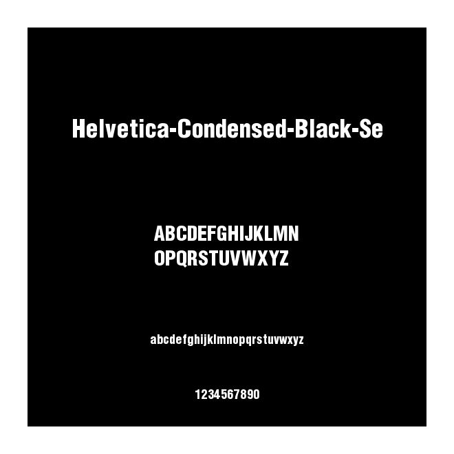 Helvetica-Condensed-Black-Se