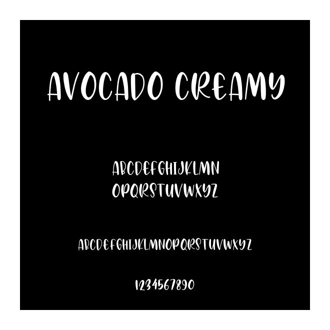 Avocado Creamy