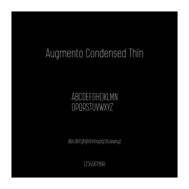 Augmento Condensed Thin
