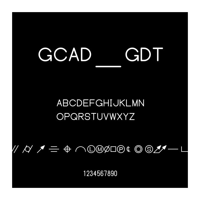 GCAD_GDT
