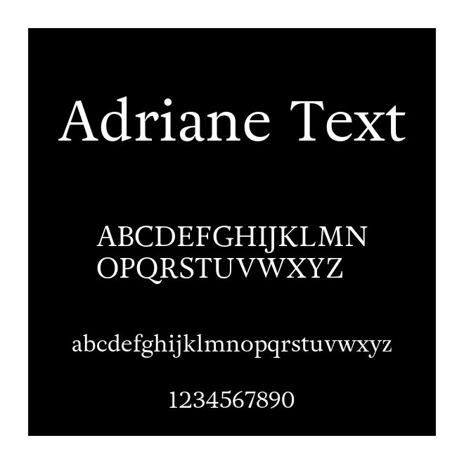Adriane Text