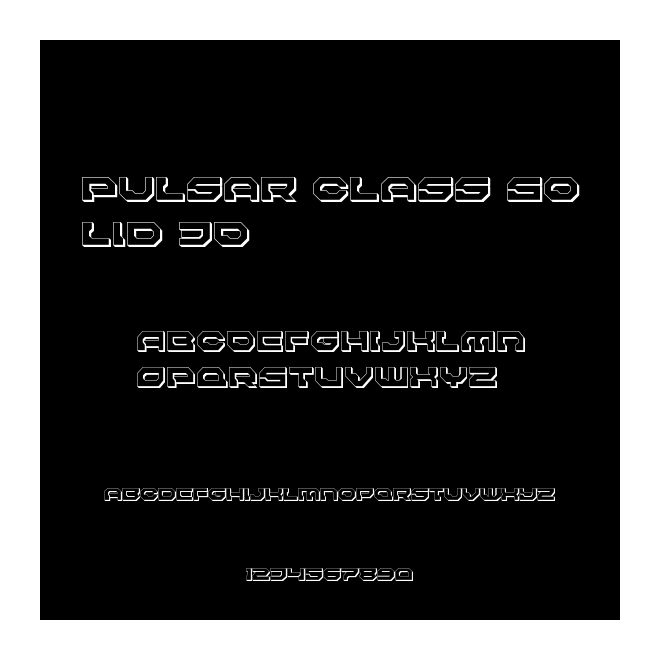 Pulsar Class Solid 3D