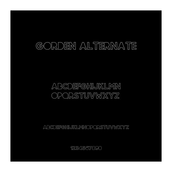 Gorden Alternate
