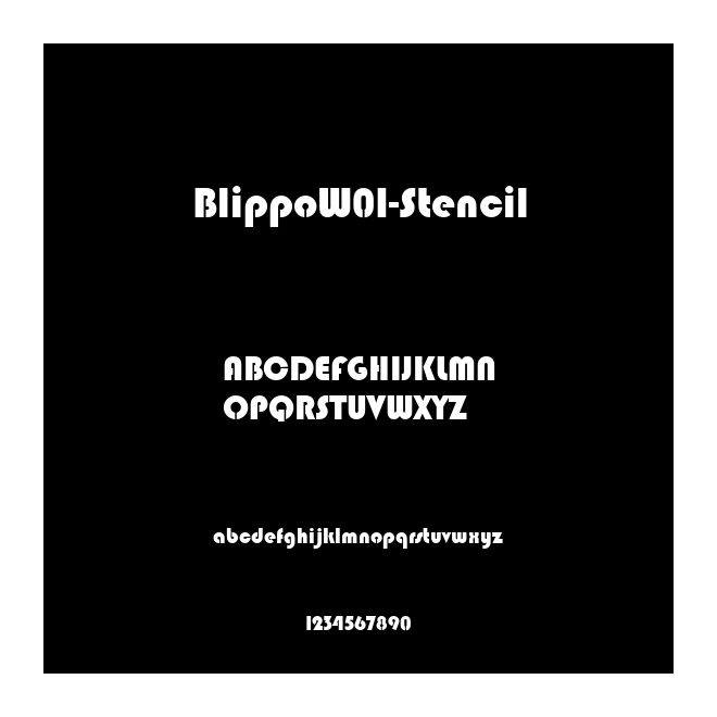 BlippoW01-Stencil