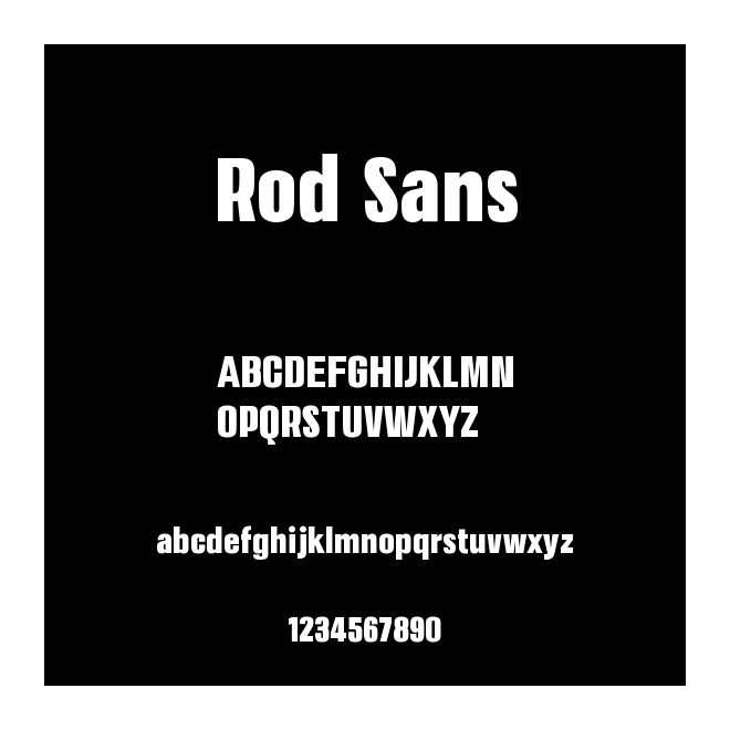 Rod Sans