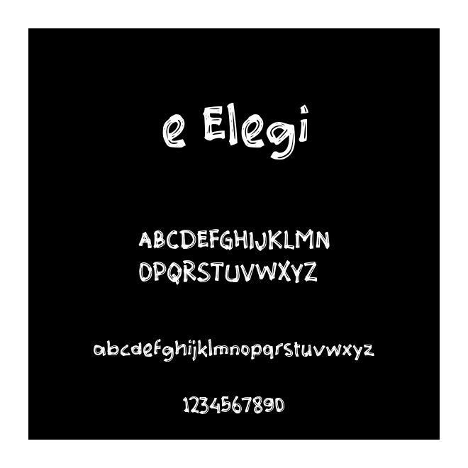 e Elegi