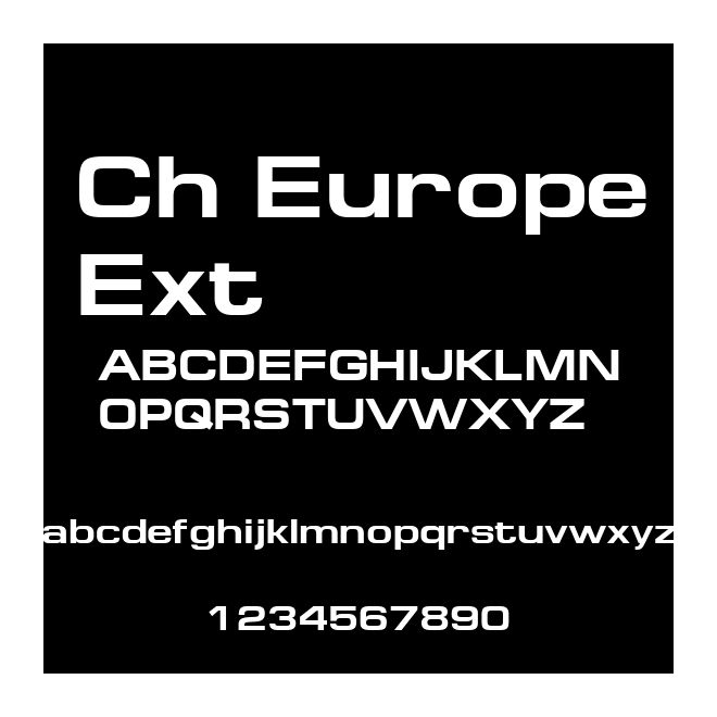 Ch EuropeExt