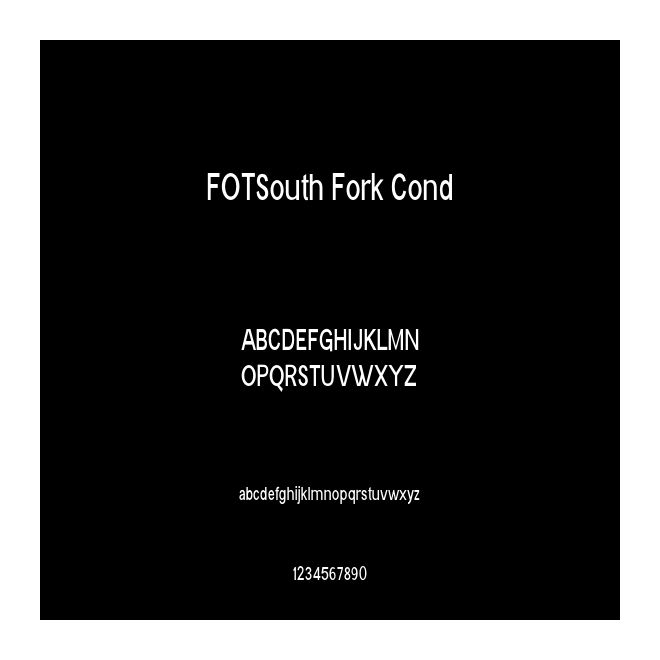 FOTSouth Fork Cond