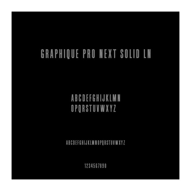 Graphique Pro Next Solid LN