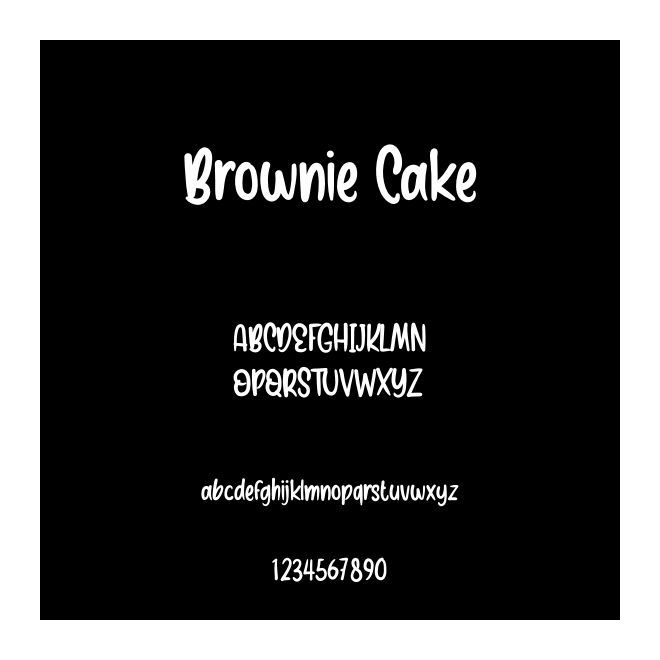 Brownie Cake