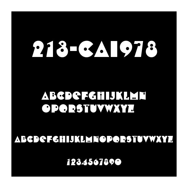 213-CAI978