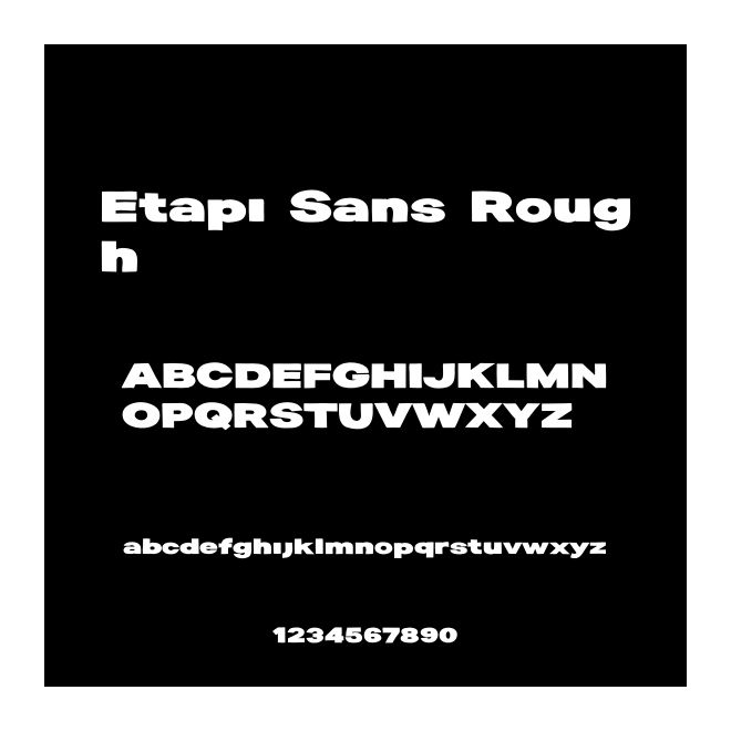 Etapi Sans Rough