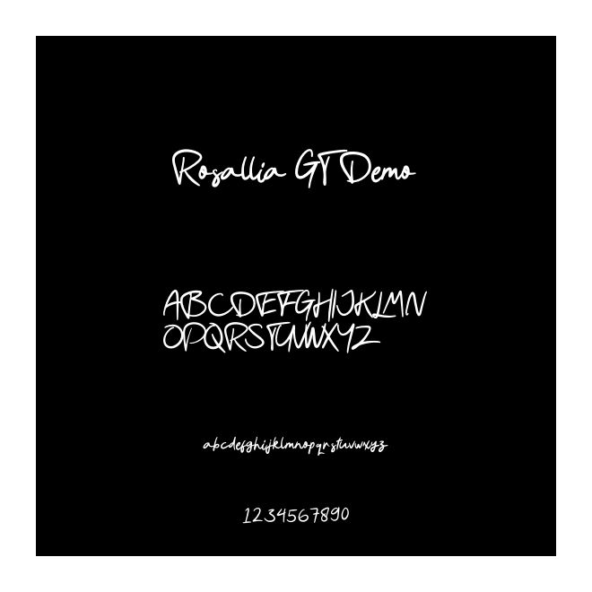 Rosallia GT Demo