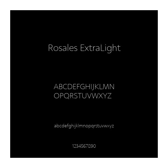 Rosales ExtraLight