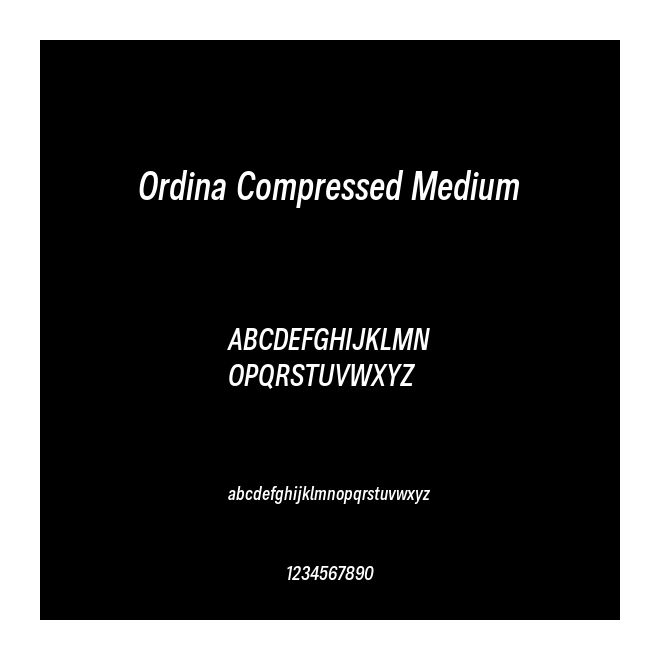 Ordina Compressed Medium