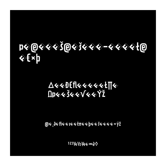 PraterSansTwo-RegularExp