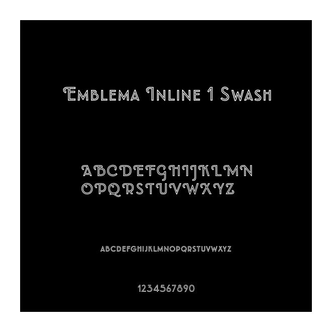 Emblema Inline 1 Swash