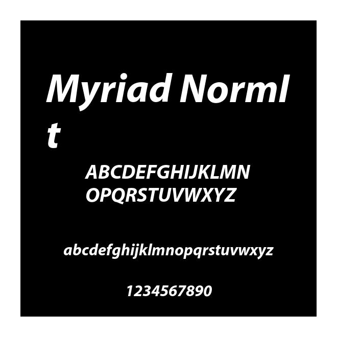 Myriad NormIt