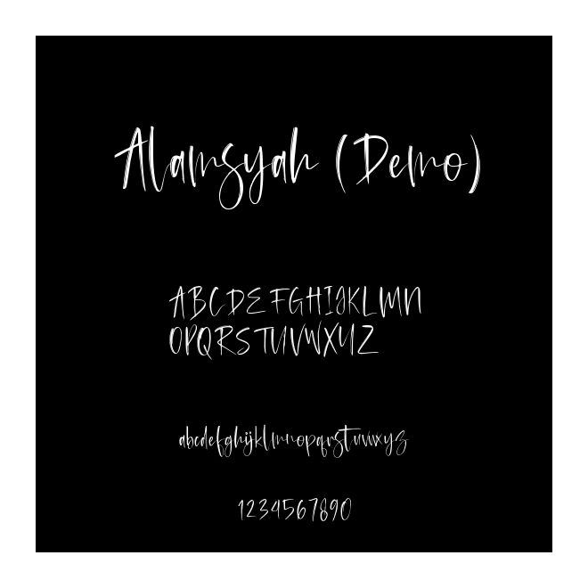 Alamsyah (Demo)
